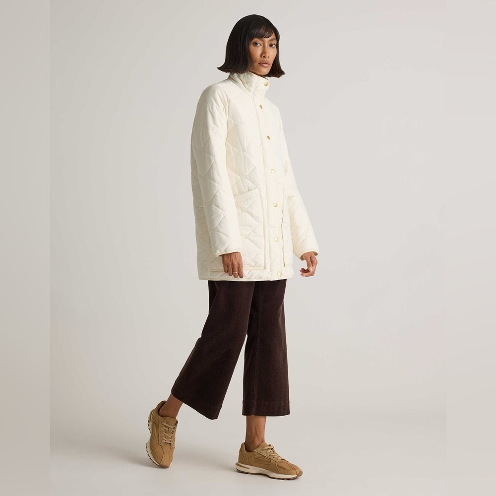 Quince Featherless Quilted Long Puffer Jacket - Picture 2 of 6